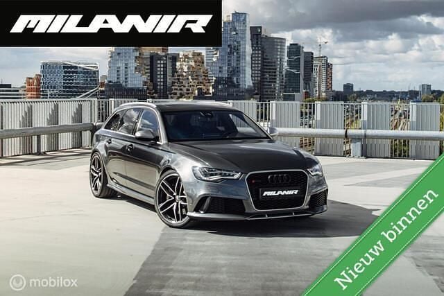 Grijs Gebruikt 2014 Audi RS6 Exclusive Stationwagen | € 57.895 (Eerlijke prijs) - Afbeelding 1/4