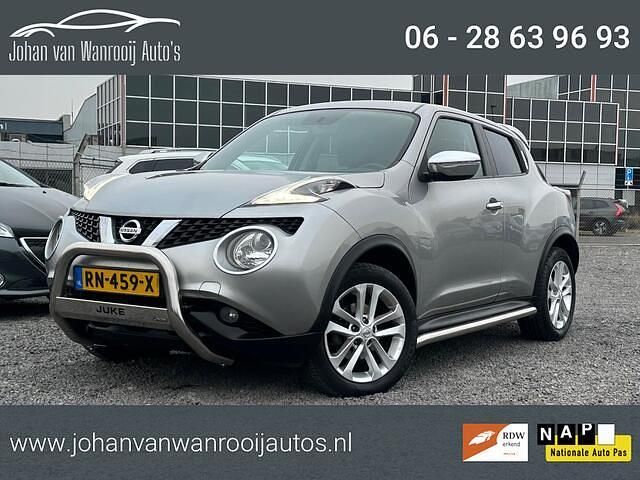 Grijs (metallic) Occasion 2017 Nissan Juke Acenta SUV | € 10.450 (Eerlijke prijs) - Afbeelding 1/4