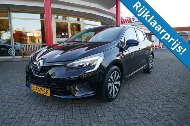 Zwart Gebruikt 2023 Renault Clio V Equilibre Hatchback | € 15.900 (Eerlijke prijs) - Afbeelding 1/4