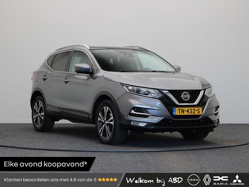 Grijs Gebruikt 2018 Nissan Qashqai N-Connecta SUV | € 18.940 (Eerlijke prijs) - Afbeelding 1/3