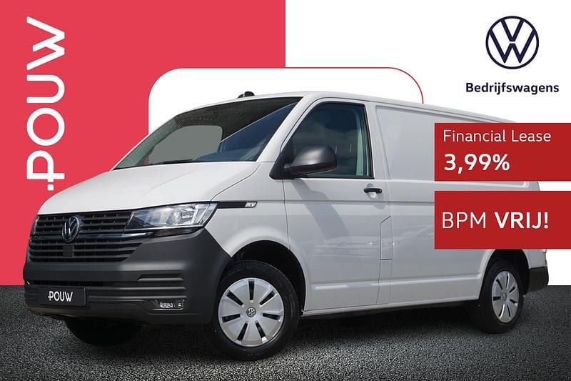 Wit Nieuw 2024 VW T6.1 Van | € 29.400 (Iets duurder) - Afbeelding 1/4