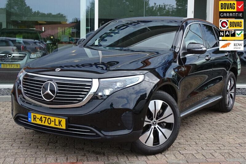 Zwart Gebruikt 2020 Mercedes EQC400 Business SUV | € 39.950 (Eerlijke prijs) - Afbeelding 1/4