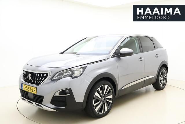 Grijs Gebruikt 2019 Peugeot 3008 Premium SUV | € 18.950 (Eerlijke prijs) - Afbeelding 1/4