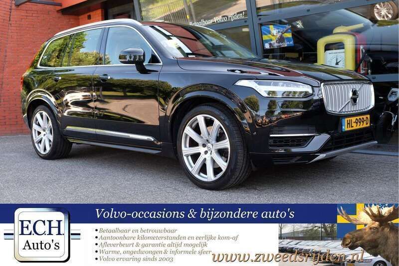 Zwart Gebruikt 2015 Volvo XC90 Inscription SUV | € 28.950 (Goede deal) - Afbeelding 1/4