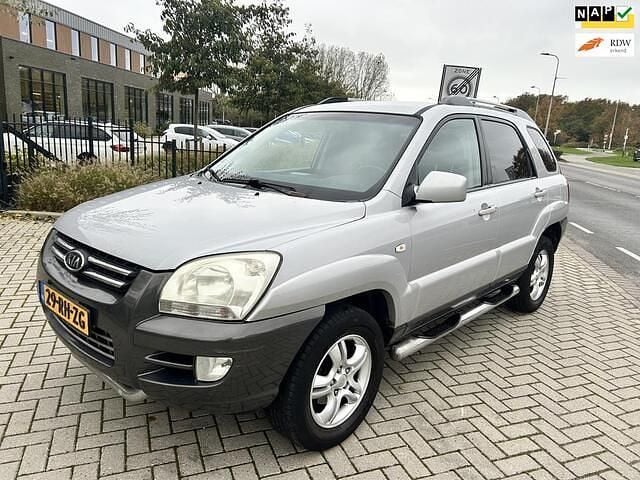 Grijs (metallic) Gebruikt 2005 Kia Sportage SUV | € 1.995 (Goede deal) - Afbeelding 1/4
