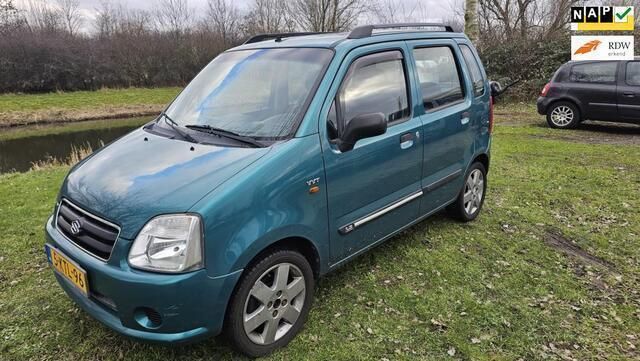 Groen Gebruikt 2005 Suzuki Wagon R GLX Hatchback | € 2.800 (Iets duurder) - Afbeelding 1/4