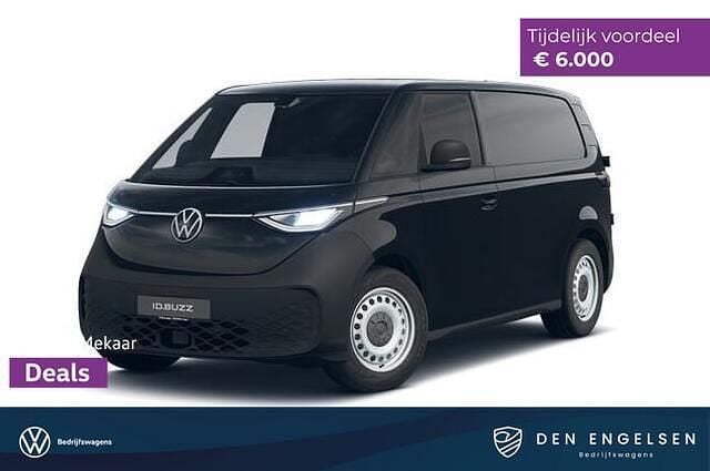 Zwart Nieuw 2026 VW ID. Buzz Business MPV | € 43.600 (Eerlijke prijs) - Afbeelding 1/4