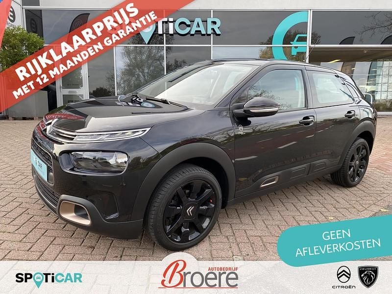 Zwart Gebruikt 2021 Citroën C4 Cactus Origins Hatchback | € 16.500 (Eerlijke prijs) - Afbeelding 1/4