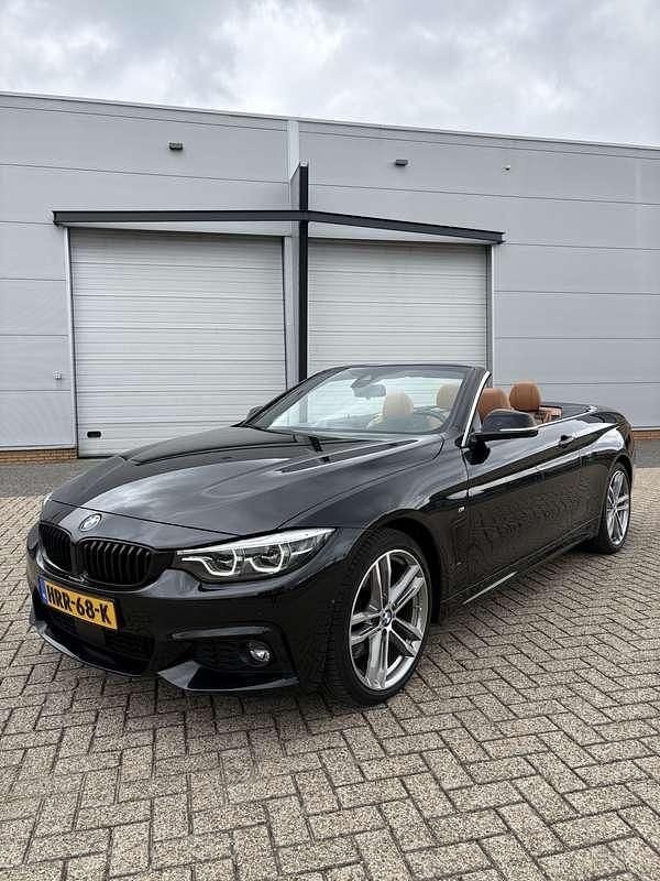 Zwart Gebruikt 2018 BMW 430 Cabriolet M Sport Cabriolet | € 28.950 (Super prijs) - Afbeelding 1/4