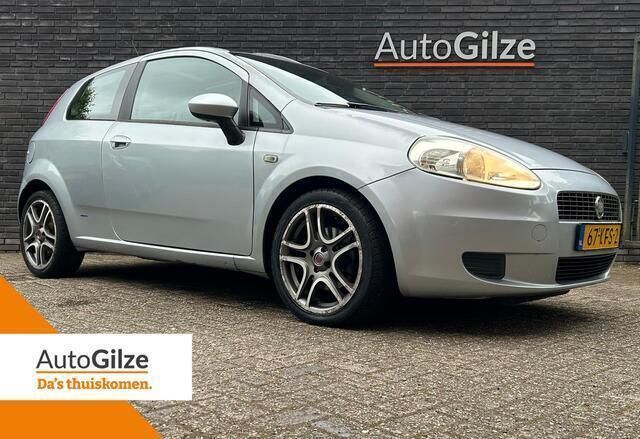 Grijs Gebruikt 2009 Fiat Grande Punto Lusso Hatchback | € 1.450 (Super prijs) - Afbeelding 1/4