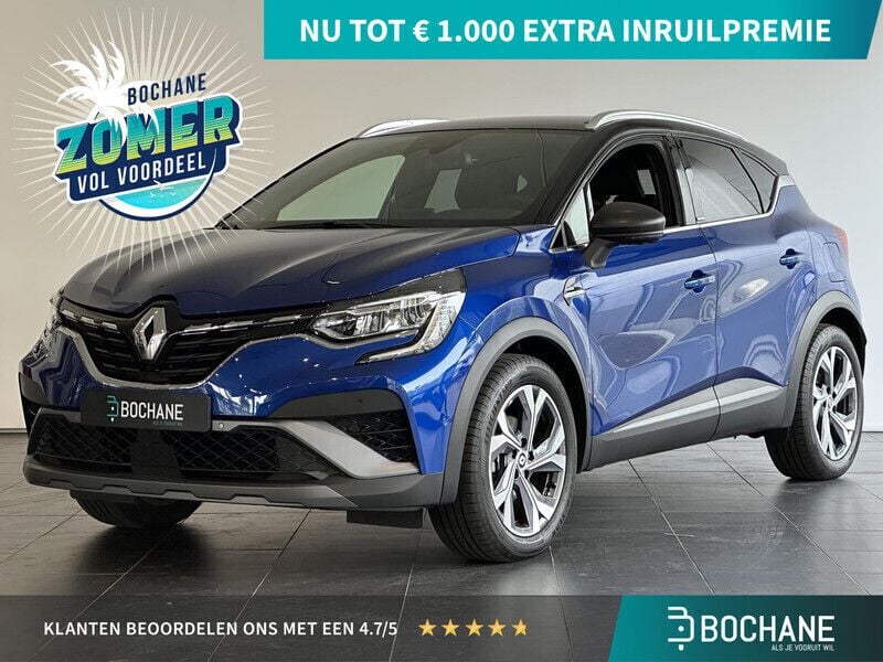 Blauw Gebruikt 2021 Renault Captur Edition One SUV | € 24.145 (Eerlijke prijs) - Afbeelding 1/4