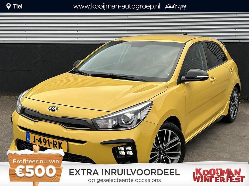 Geel Occasion 2020 Kia Rio GT-Line Hatchback | € 15.799 (Iets duurder) - Afbeelding 1/4
