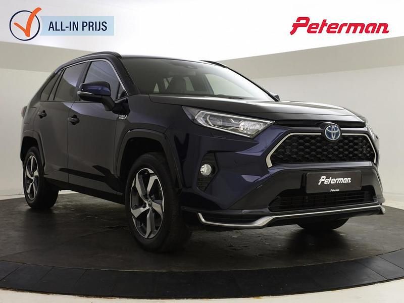 Blauw, metallic lak Gebruikt 2021 Toyota RAV4 Hybrid Style SUV | € 36.399 (Goede deal) - Afbeelding 1/4