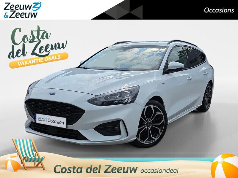 Wit Gebruikt 2020 Ford Focus ST-Line Stationwagen | € 16.940 (Eerlijke prijs) - Afbeelding 1/4