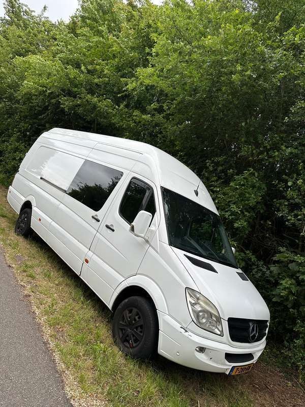 Wit Gebruikt 2007 Mercedes Sprinter Van | € 25.500 - Afbeelding 1/4