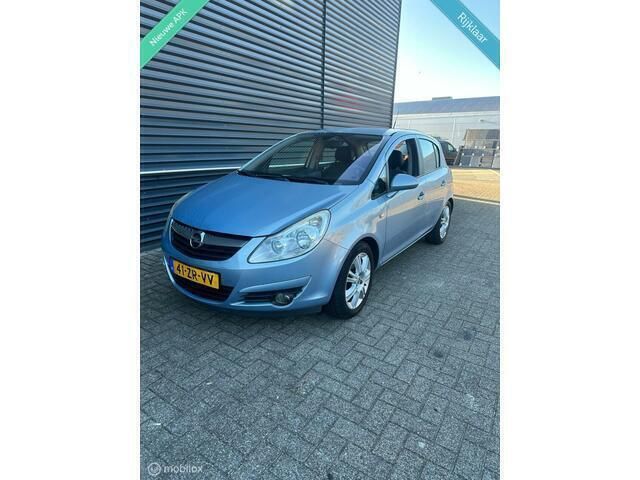 Blauw Gebruikt 2008 Opel Corsa Executive Hatchback | € 1.550 (Super prijs) - Afbeelding 1/4