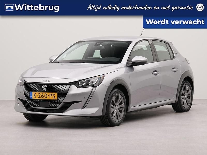 Grijs Gebruikt 2020 Peugeot e-208 Allure Hatchback | € 14.925 (Eerlijke prijs) - Afbeelding 1/4
