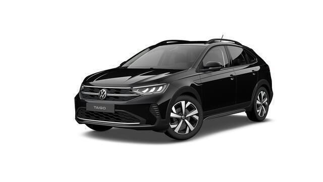 Zwart Nieuw 2025 VW Taigo Edition SUV | € 35.962 (Eerlijke prijs) - Afbeelding 1/4