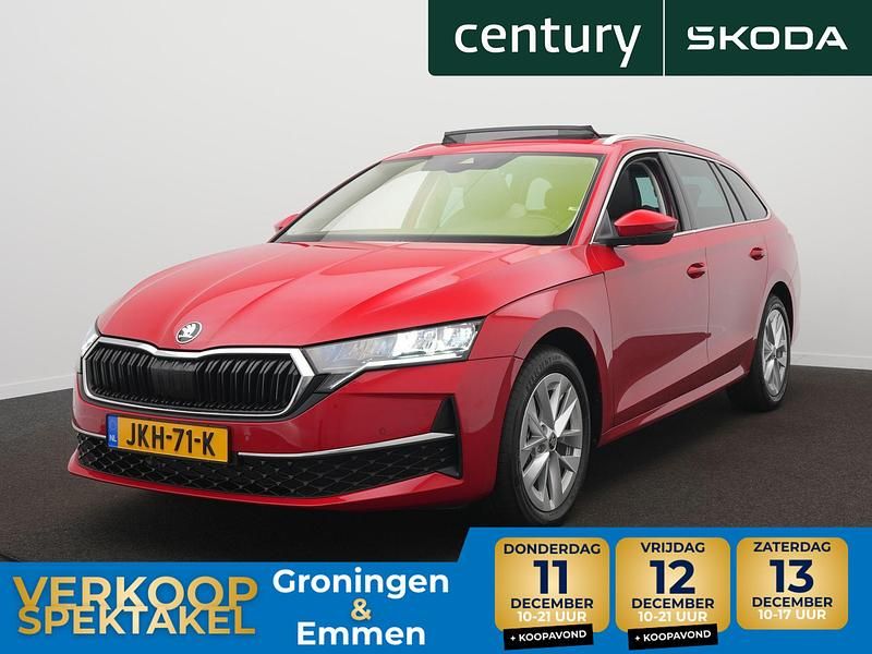 Rood Gebruikt 2025 Skoda Octavia Business Line Stationwagen | € 37.995 - Afbeelding 1/4