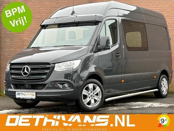 Grijs Occasion 2021 Mercedes Sprinter Van | € 21.850 (Super prijs) - Afbeelding 1/4