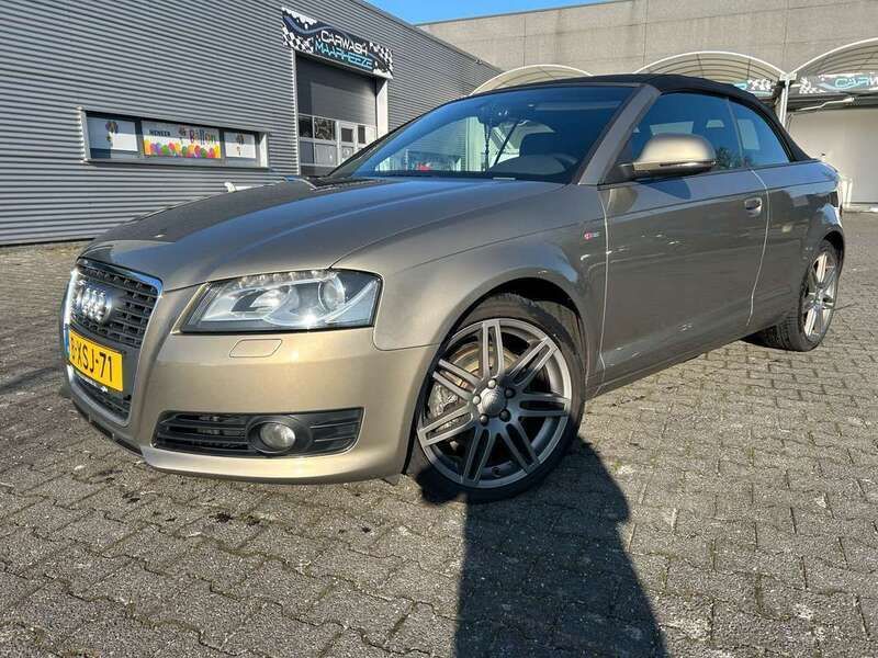 Goud Gebruikt 2008 Audi A3 Cabriolet S-Line Cabriolet | € 6.300 (Eerlijke prijs) - Afbeelding 1/4