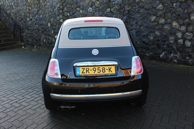 Occasion Fiat 500C Rock 69 PK (50 kW) 2011 Zwart Cabriolet