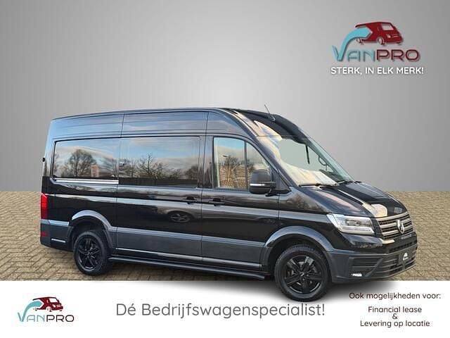 Zwart (metallic) Occasion 2024 VW Crafter Van | € 46.900 (Duur) - Afbeelding 1/4
