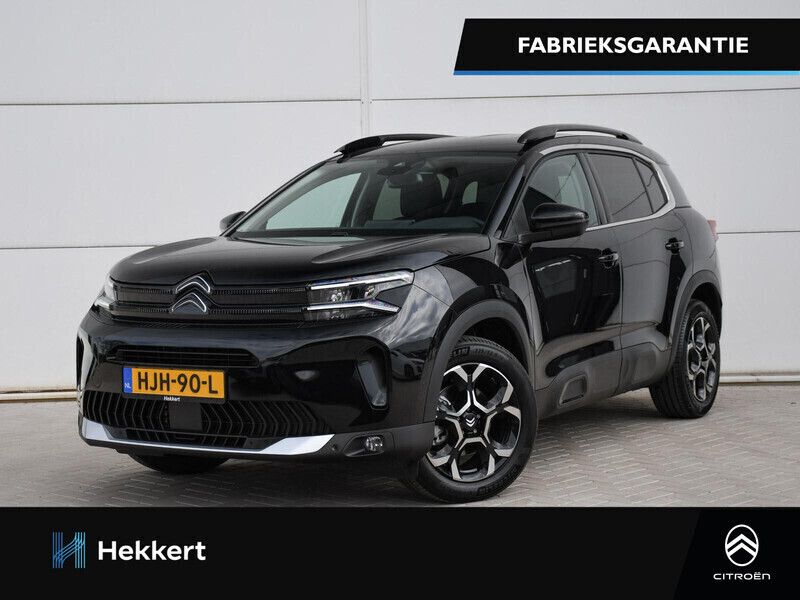Zwart Nieuw 2025 Citroën C5 Aircross SUV | € 31.995 (Super prijs) - Afbeelding 1/4