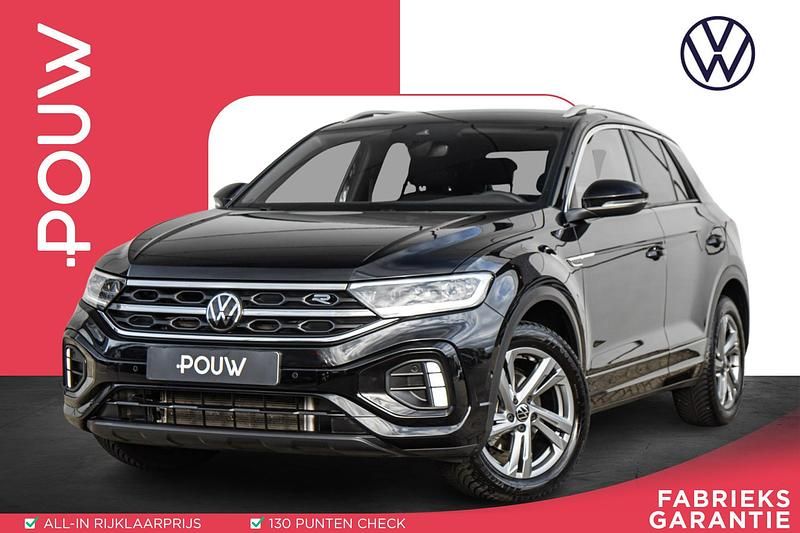 Zwart Gebruikt 2025 VW T-Roc Active SUV | € 37.450 (Iets duurder) - Afbeelding 1/4