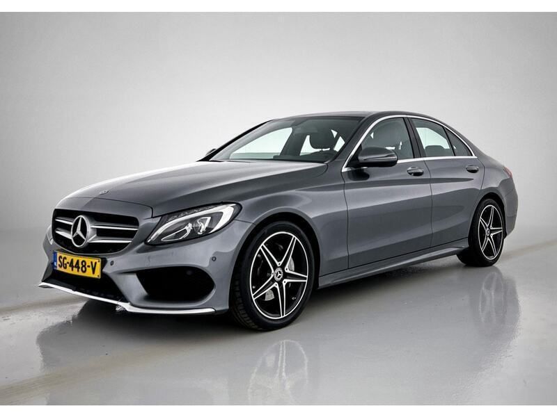 Grijs Gebruikt 2018 Mercedes C160 Sport Edition Coupé | € 24.495 (Eerlijke prijs) - Afbeelding 1/4