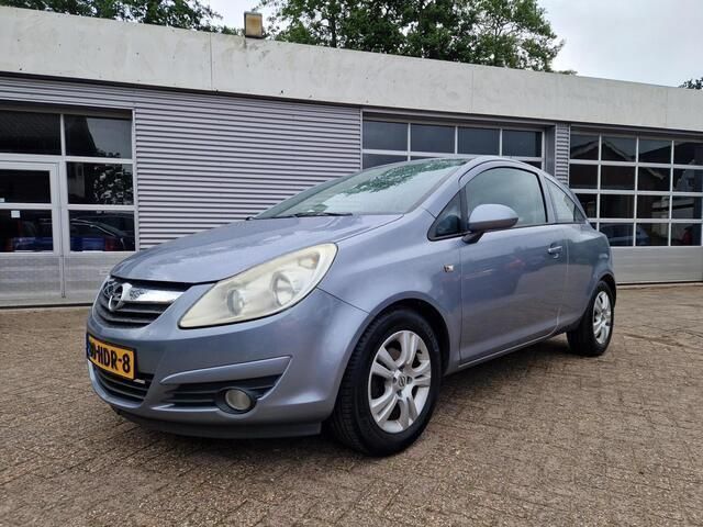Grijs Gebruikt 2008 Opel Corsa Business Hatchback | € 2.499 (Eerlijke prijs) - Afbeelding 1/4