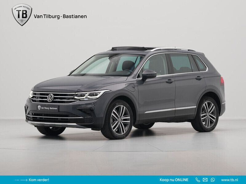 Grijs Gebruikt 2021 VW Tiguan Elegance SUV | € 34.735 (Eerlijke prijs) - Afbeelding 1/4