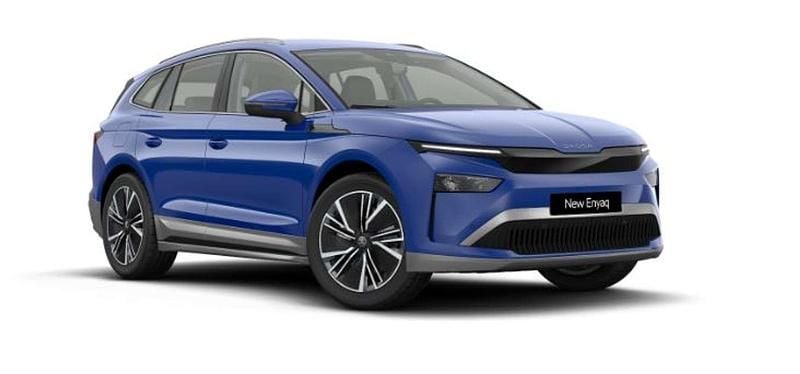 Blauw Nieuw 2025 Skoda Enyaq iV Selection SUV | € 44.770 (Goede deal) - Afbeelding 1/4