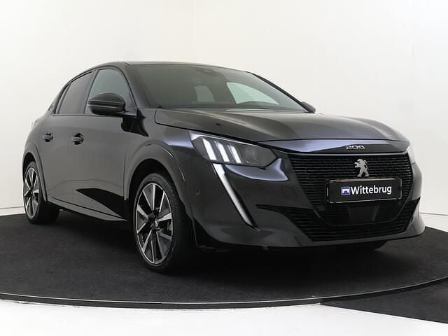 Occasion Peugeot e-208 GT 100 kW (136 PK) 2022 Zwart Hatchback