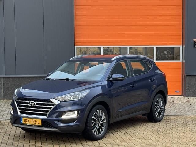 Blauw (metallic) Gebruikt 2020 Hyundai Tucson Comfort SUV | € 24.750 (Super prijs) - Afbeelding 1/4