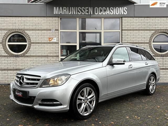 Zilver Gebruikt 2012 Mercedes C180 Avantgarde Stationwagen | € 10.950 (Eerlijke prijs) - Afbeelding 1/4