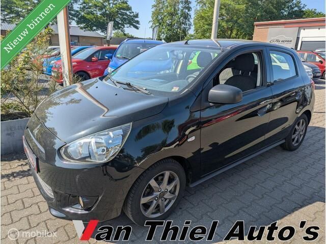 Zwart Gebruikt 2014 Mitsubishi Space Star Hatchback | € 5.450 (Eerlijke prijs) - Afbeelding 1/4