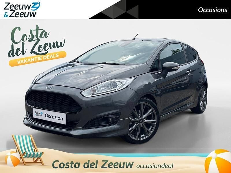 Grijs Gebruikt 2017 Ford Fiesta ST-Line Hatchback | € 10.940 (Eerlijke prijs) - Afbeelding 1/4