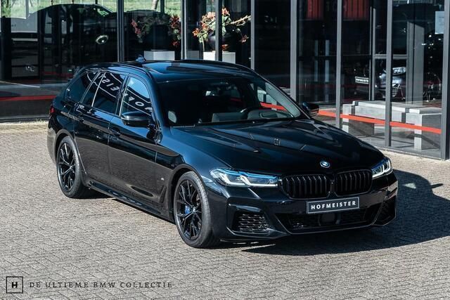 Zwart, metallic lak Gebruikt 2021 BMW 540 M Sport Stationwagen | € 61.950 - Afbeelding 1/4