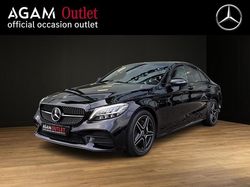 Occasion Mercedes C180 AMG 157 PK (115 kW) 2019 Zwart Sedan