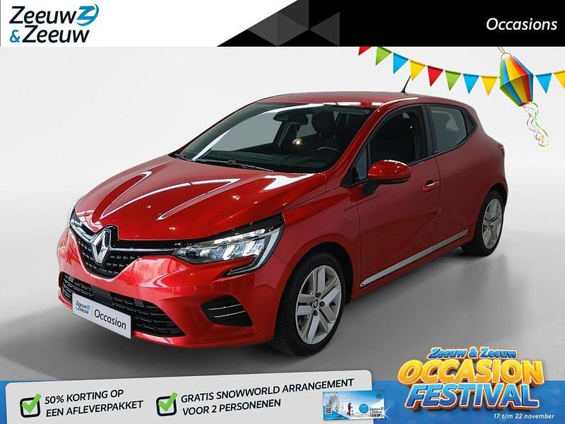 Rood Gebruikt 2021 Renault Clio V Business Hatchback | € 17.495 (Eerlijke prijs) - Afbeelding 1/4