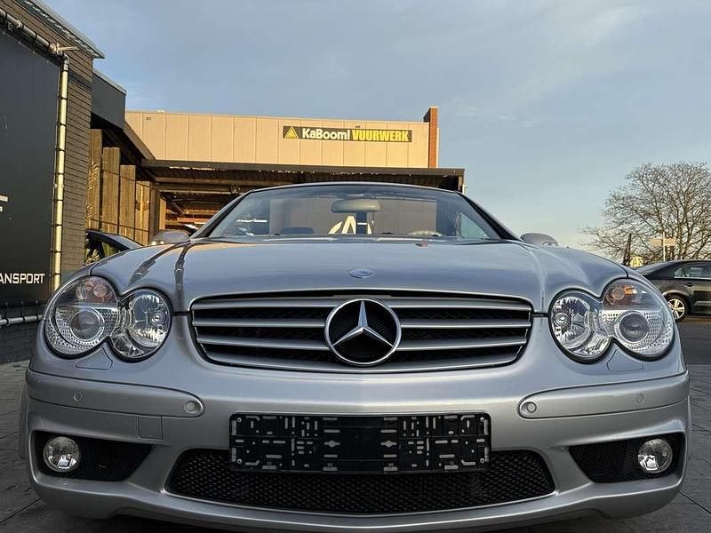Occasion Mercedes SL55 AMG AMG 500 PK (367 kW) 2002 Zilver Cabriolet