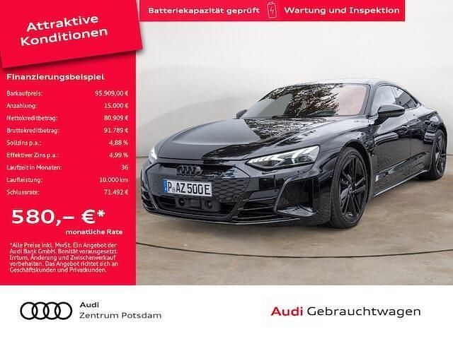 Zwart Occasion 2024 Audi e-tron SUV | € 88.601 - Afbeelding 1/4