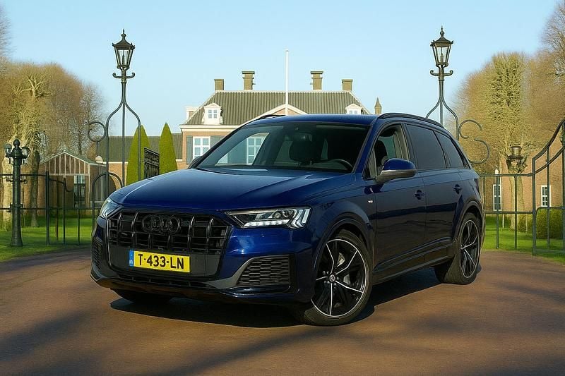Blauw Gebruikt 2023 Audi Q7 Proline SUV | € 64.395 (Super prijs) - Afbeelding 1/3