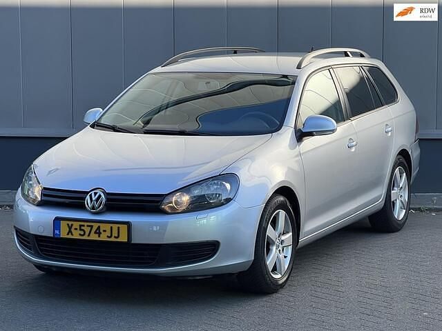 Grijs Gebruikt 2011 VW Golf VI Comfortline Stationwagen | € 5.450 (Eerlijke prijs) - Afbeelding 1/4