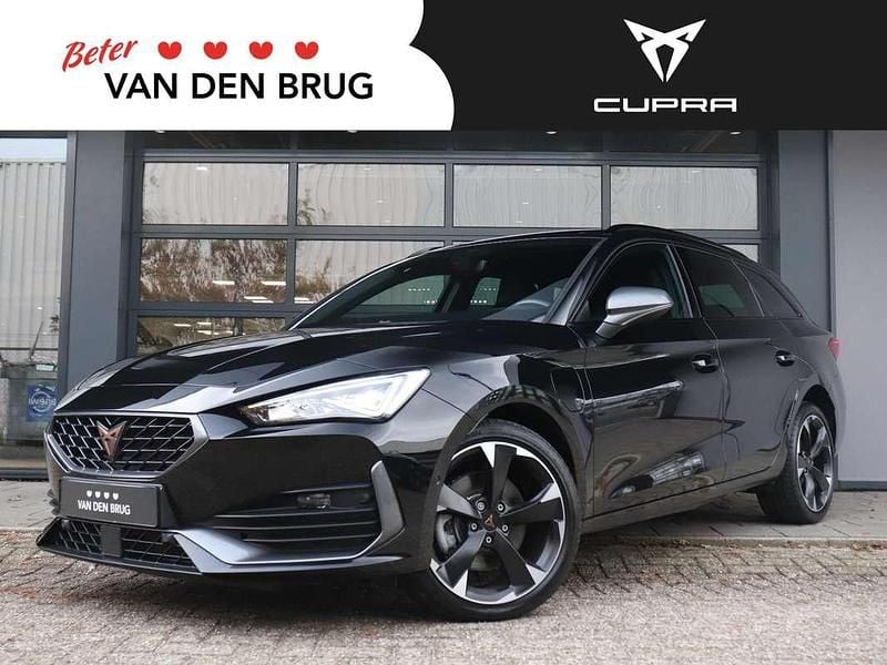 Zwart Gebruikt 2022 Cupra Leon Stationwagen | € 27.800 (Eerlijke prijs) - Afbeelding 1/4