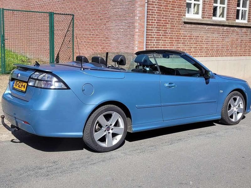 Blauw Gebruikt 2008 Saab 9-3 Cabriolet Vector Cabriolet | € 14.000 (Iets duurder) - Afbeelding 1/4