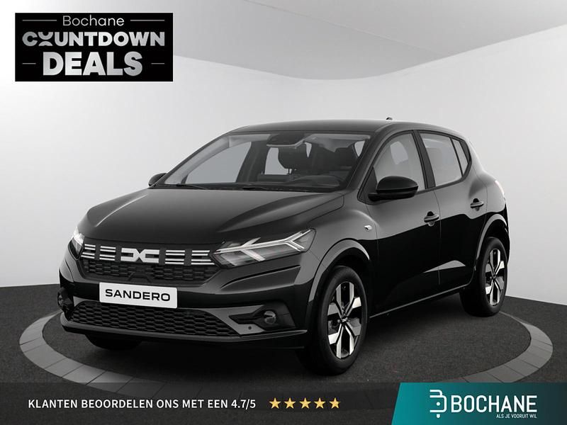 Bleu iron (blauw metallic) Nieuw 2025 Dacia Sandero Journey Hatchback | € 21.593 (Goede deal) - Afbeelding 1/4