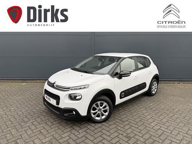 Wit Gebruikt 2019 Citroën C3 Feel Hatchback | € 9.945 (Eerlijke prijs) - Afbeelding 1/4