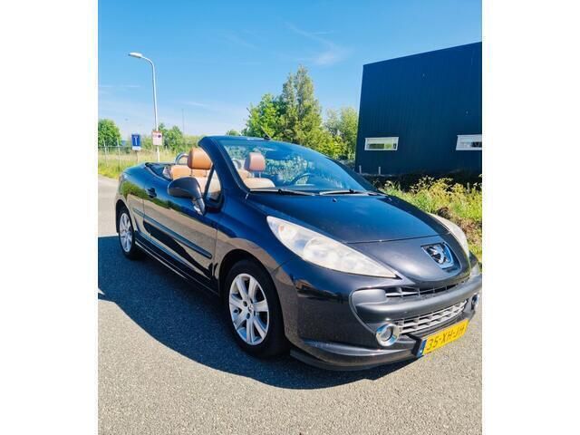 Zwart Gebruikt 2007 Peugeot 207 CC Cabriolet | € 2.750 (Duur) - Afbeelding 1/4